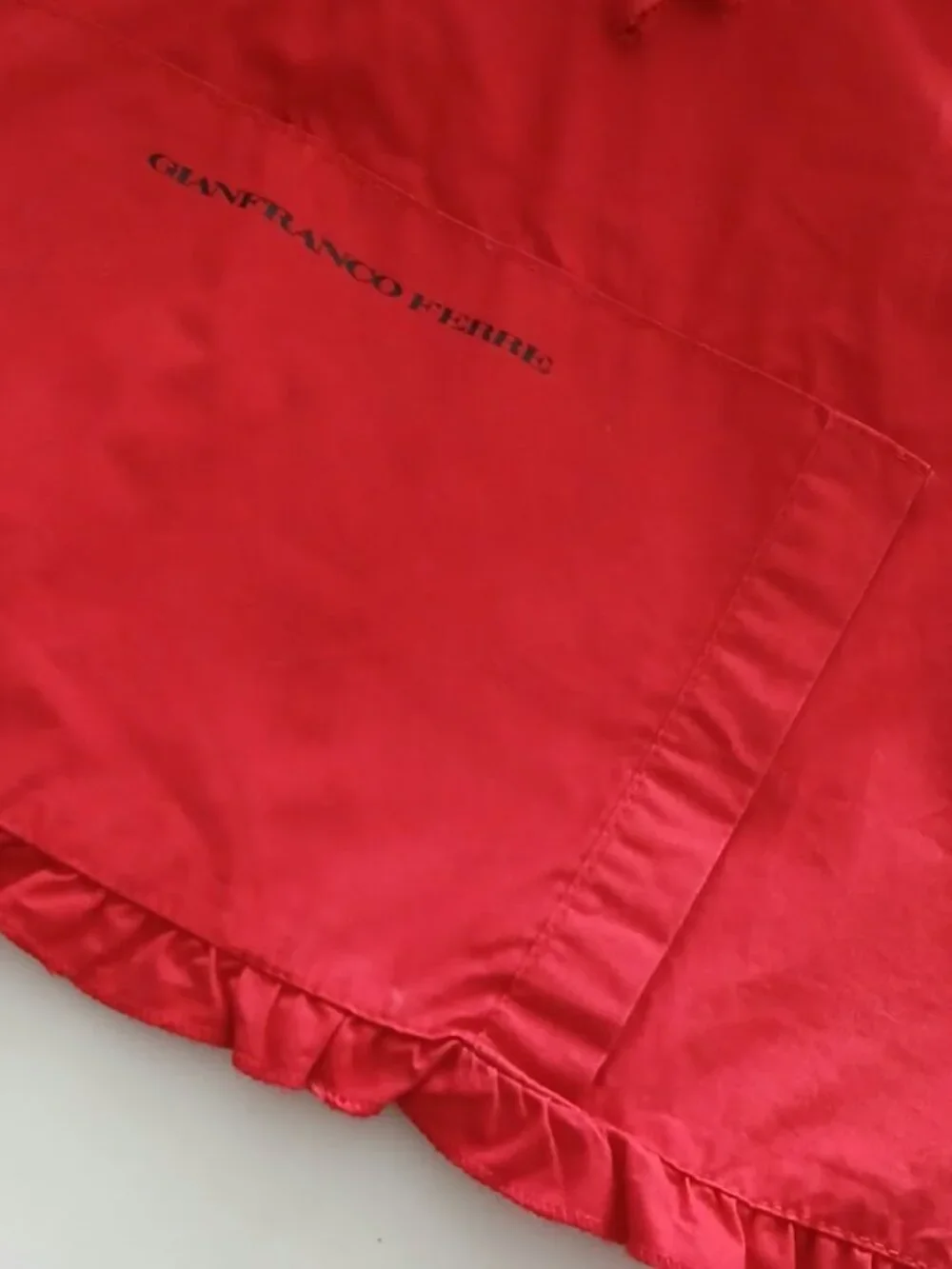 Gianfranco Ferre Baby Red 100% Cotton Hoody size 4 yrs - Picture 3 of 6